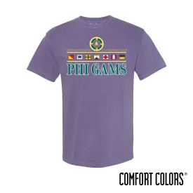 FIJI Comfort Colors Vintage Catamaran Club Short Sleeve Tee