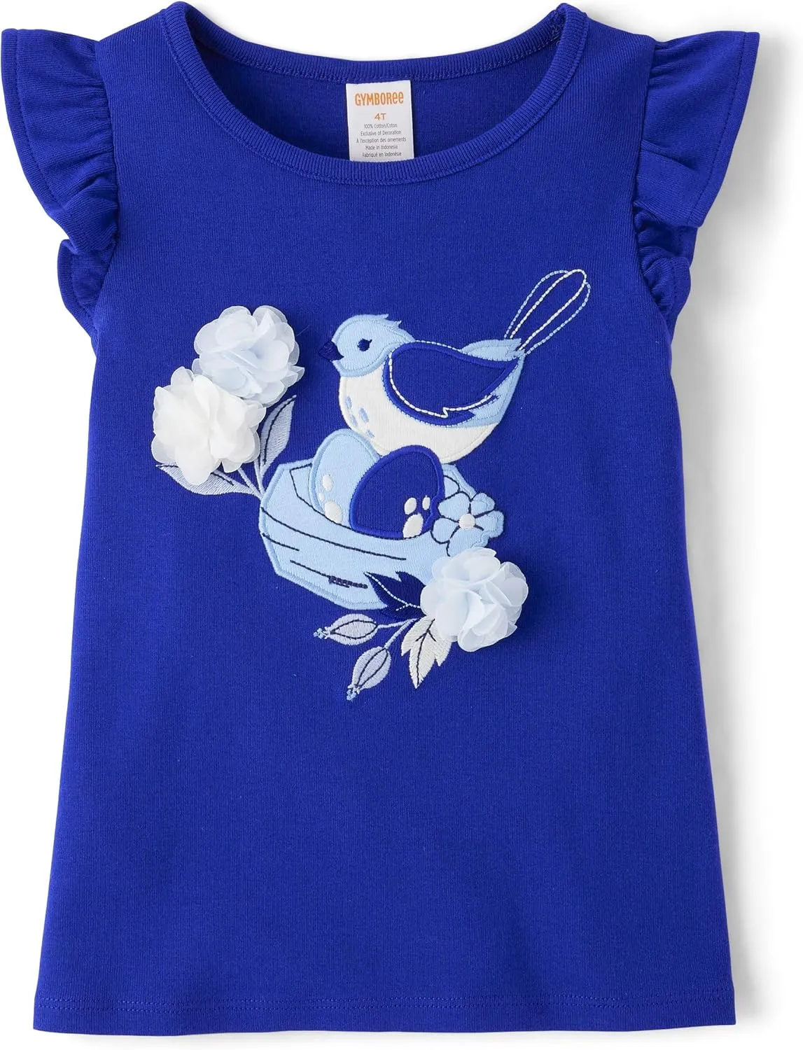 Gymboree Girls' and Toddler Sleeveless Flutter Top