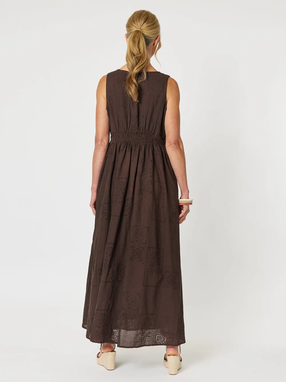 Mila Cotton Broderie Dress - Koko