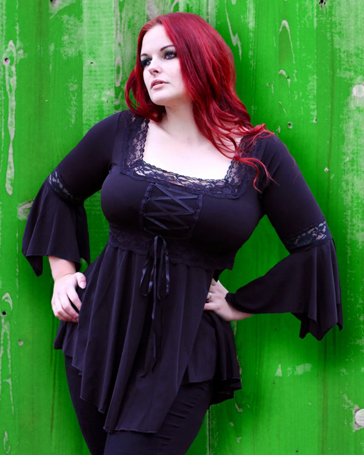 Renaissance Top in Wedgewood