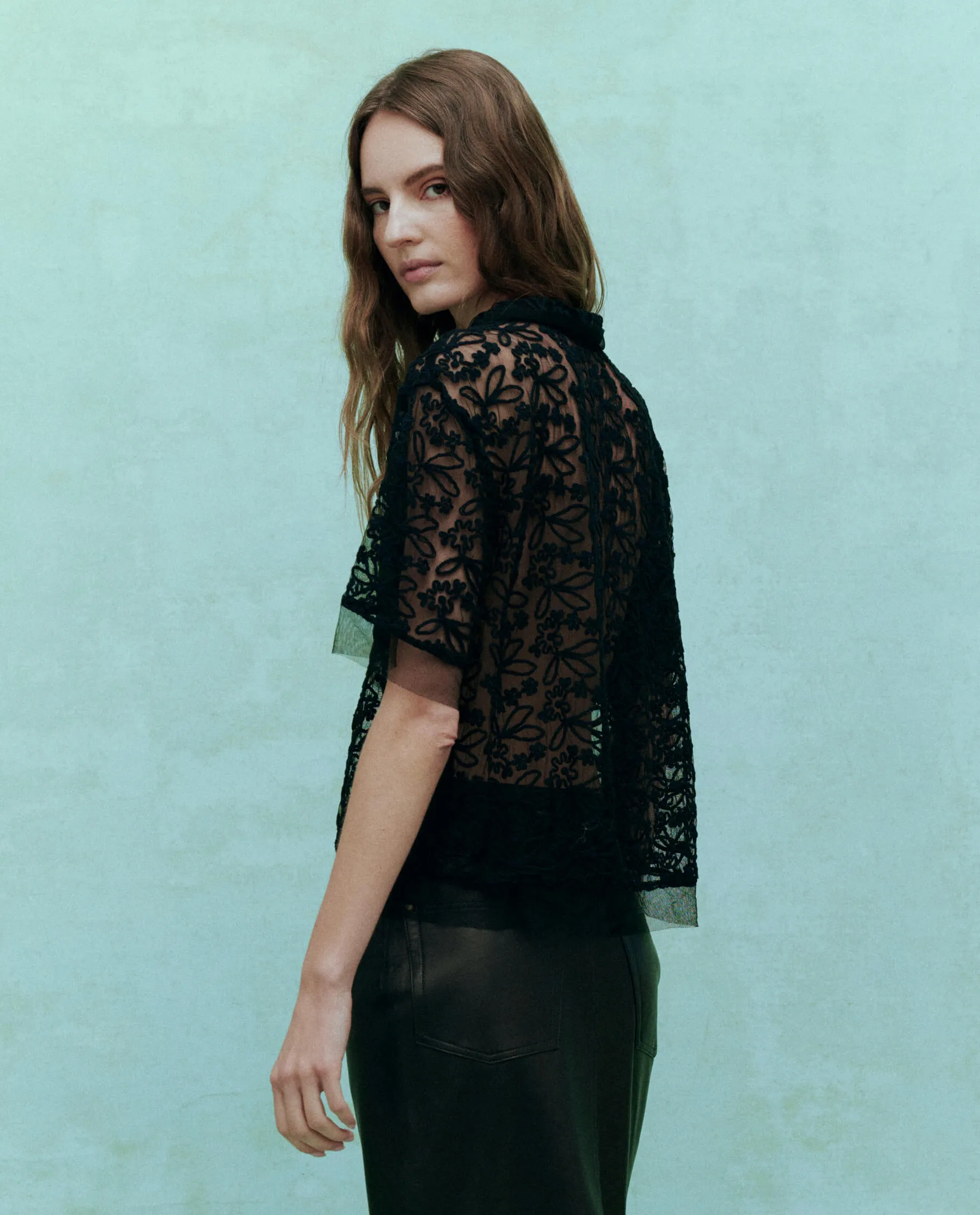 The Cotillion Top. -- Black