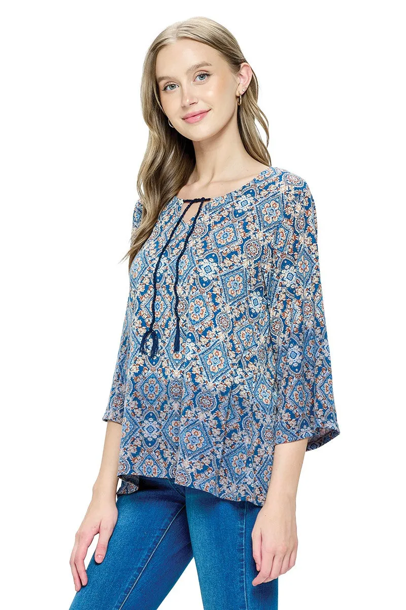 Top Patterned Ombre