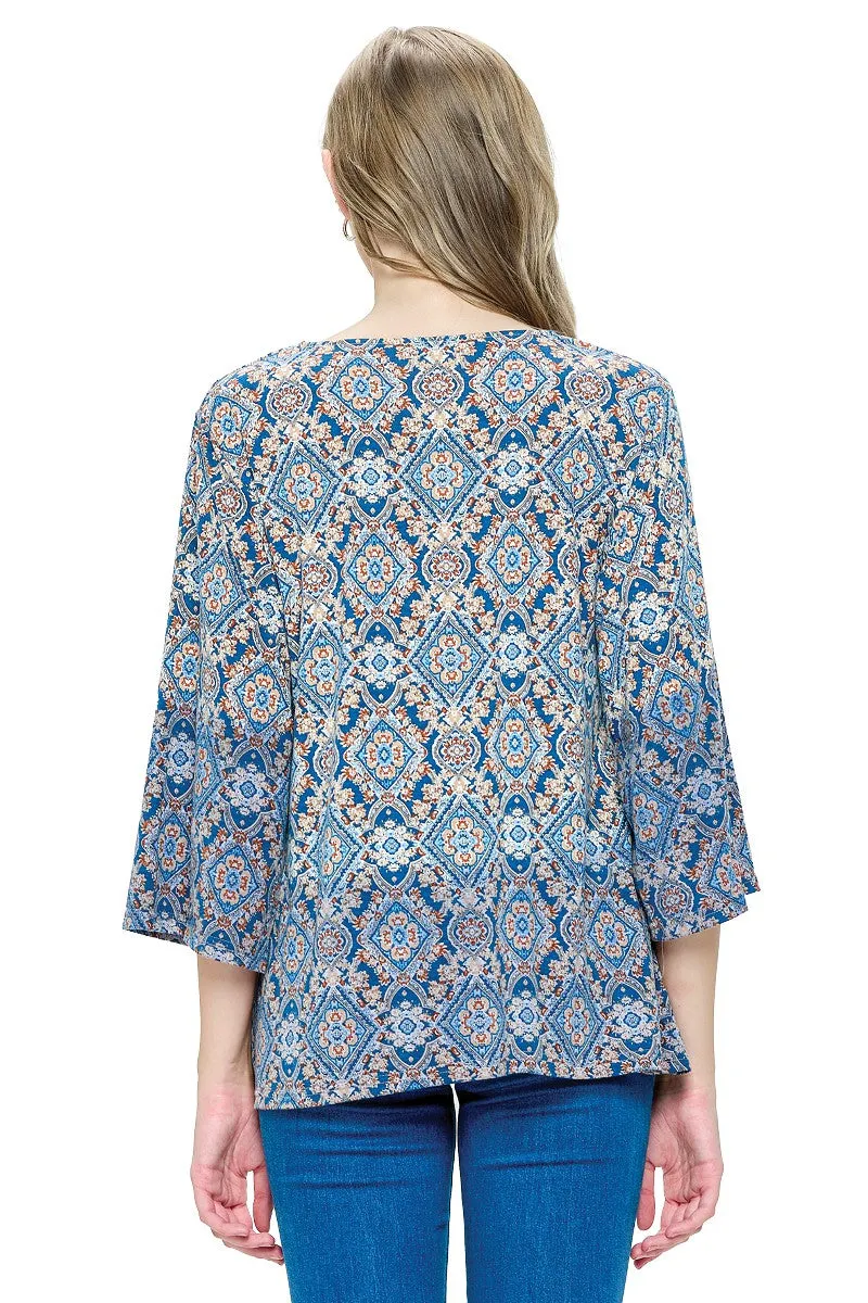 Top Patterned Ombre