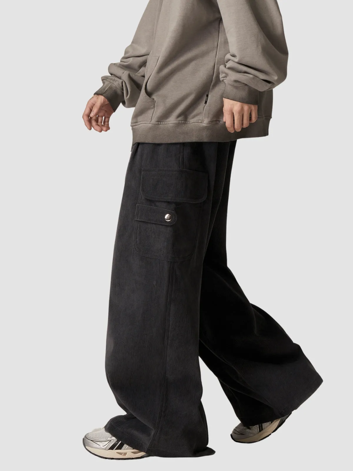 WLS Loose Corduroy Cargo Pants