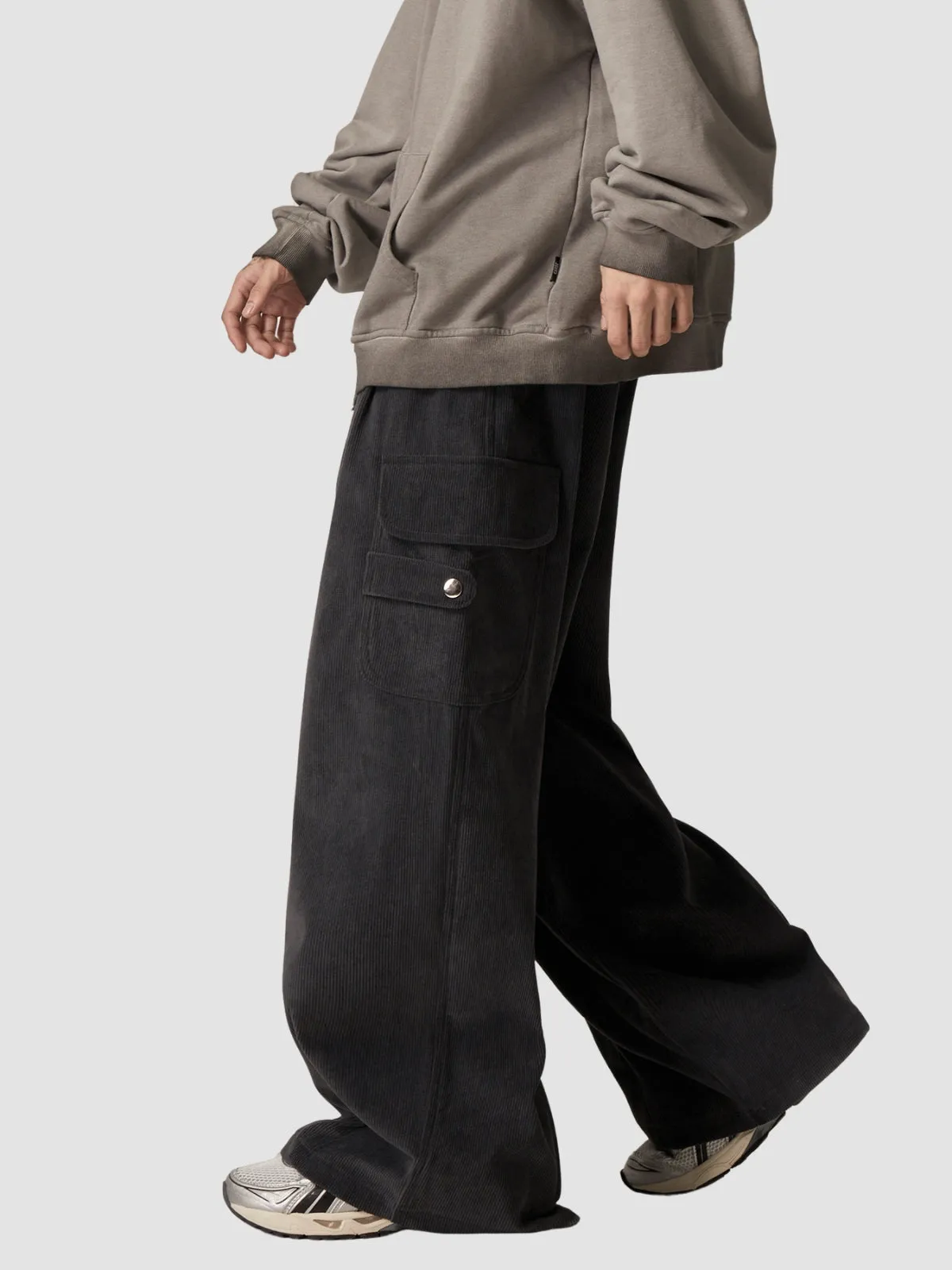 WLS Loose Corduroy Cargo Pants