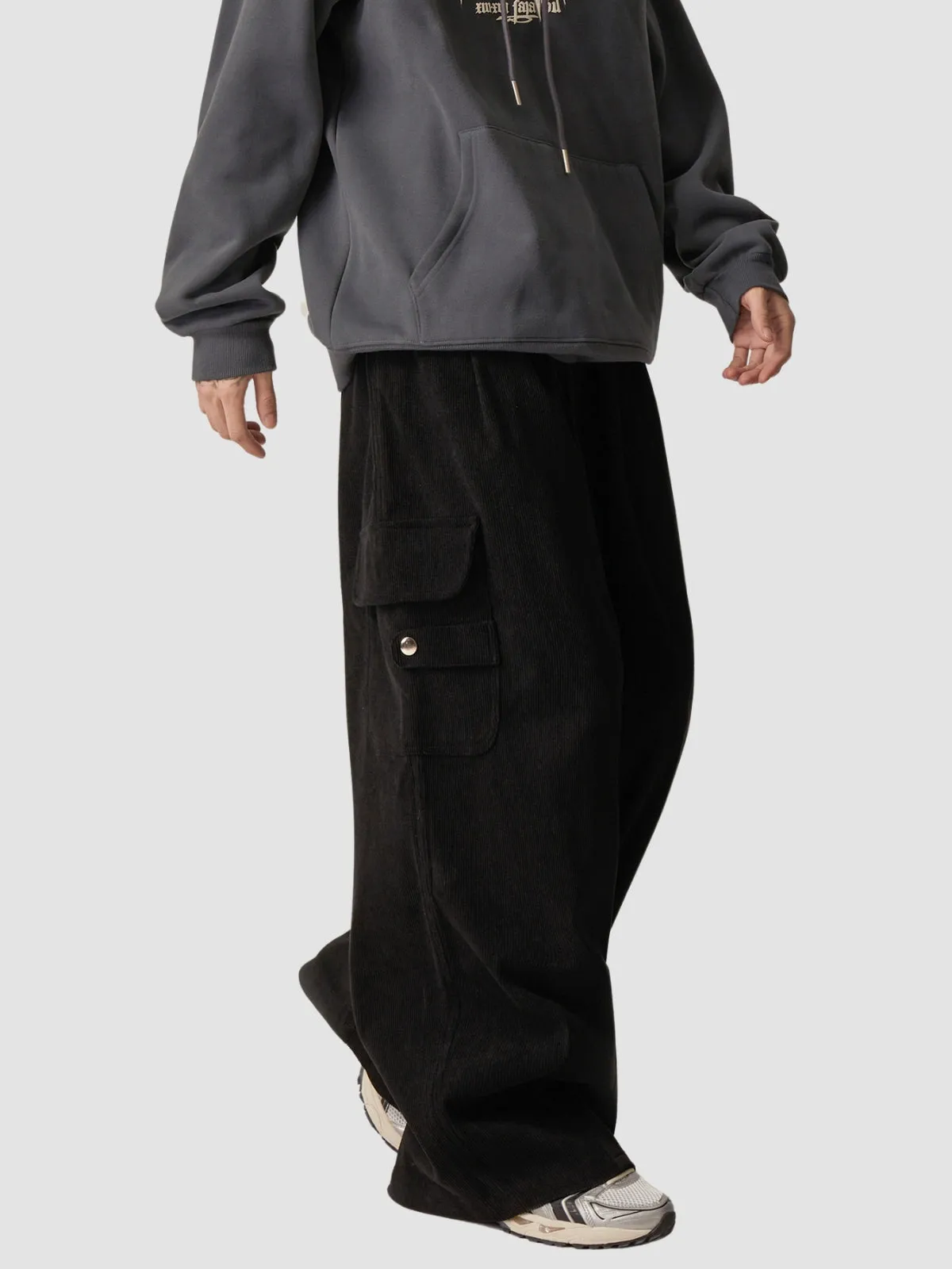 WLS Loose Corduroy Cargo Pants