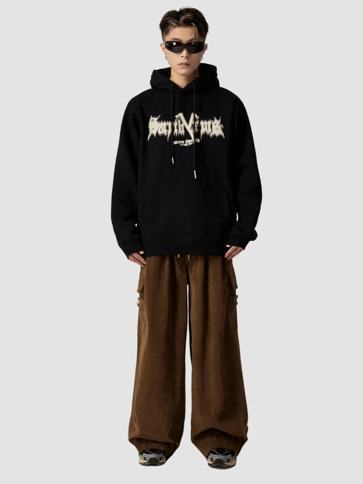 WLS Loose Corduroy Cargo Pants
